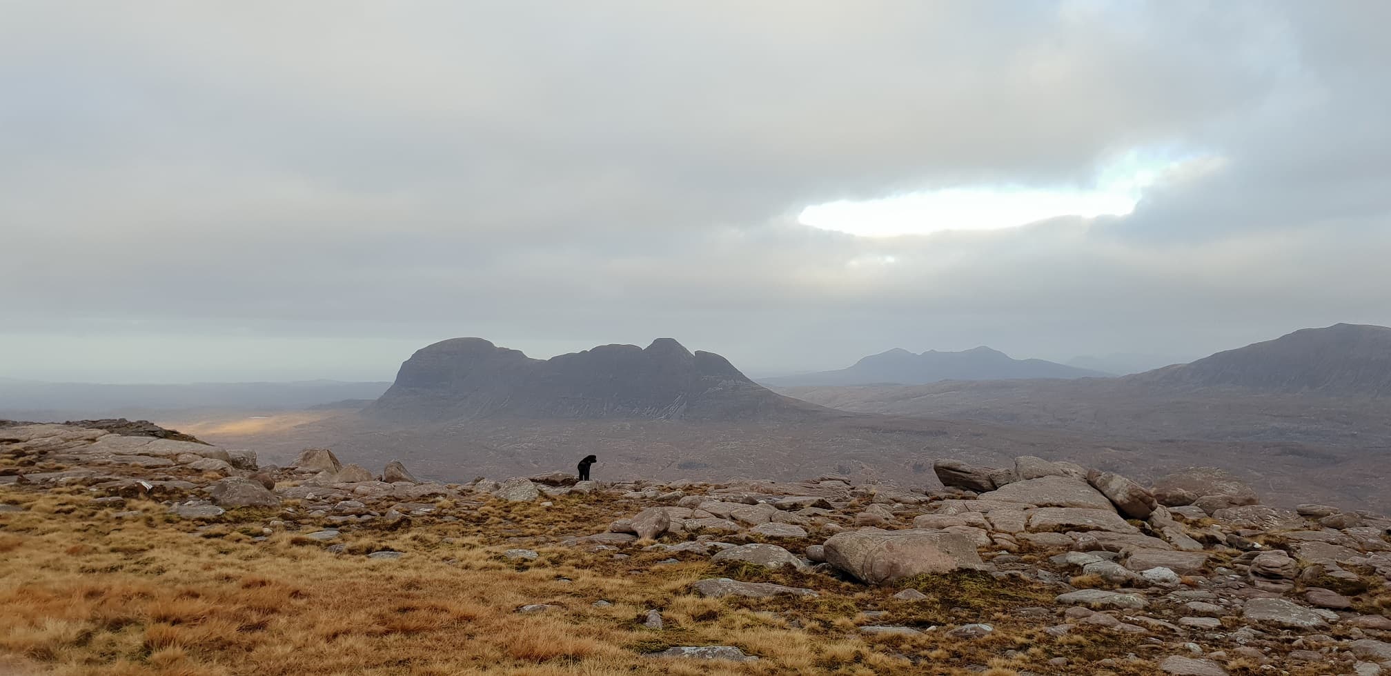 Cul Mor, one of the highest peaks in Assynt