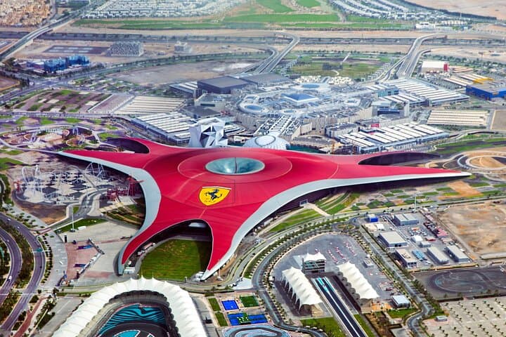 Abu Dhabi Ferrari World, Warner Bros, SeaWorld, Yas Water World