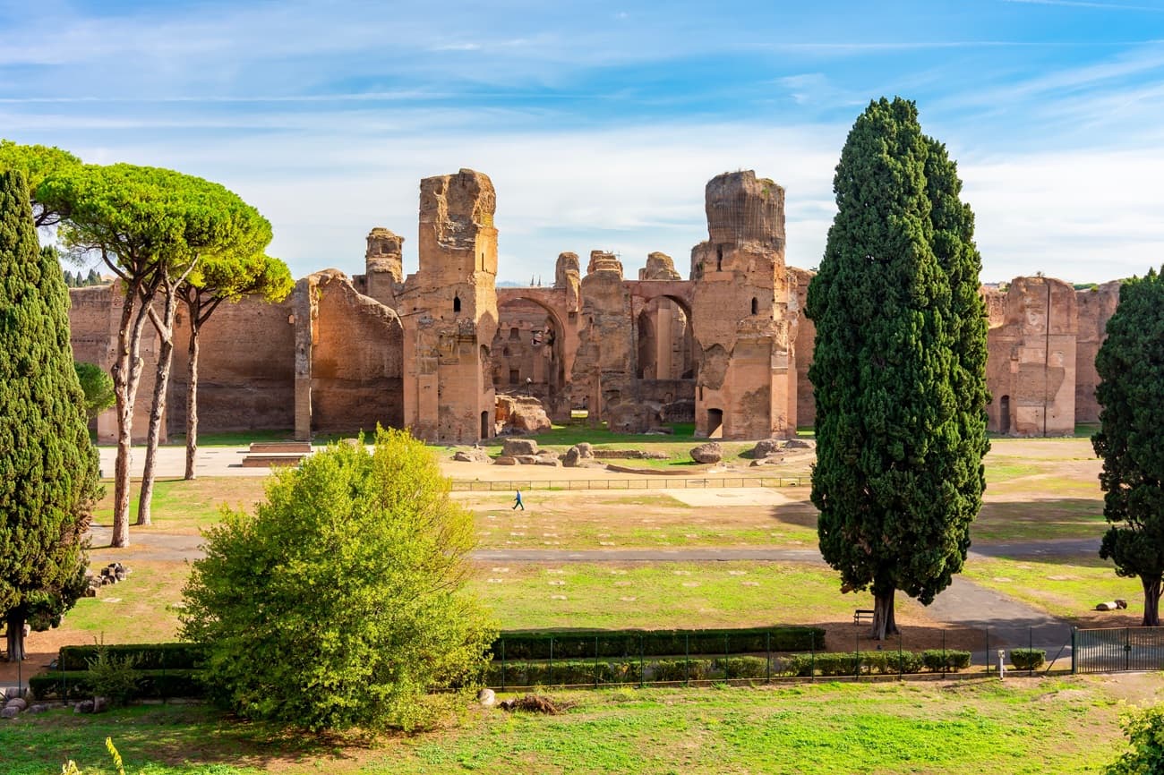 Small Group: Caracalla Roman baths