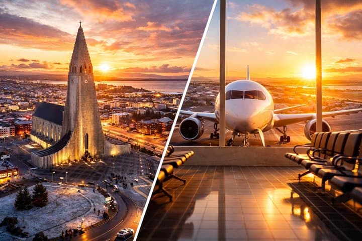Private Transfer From Reykjavik Hotels to Keflavik Airport (KEF)