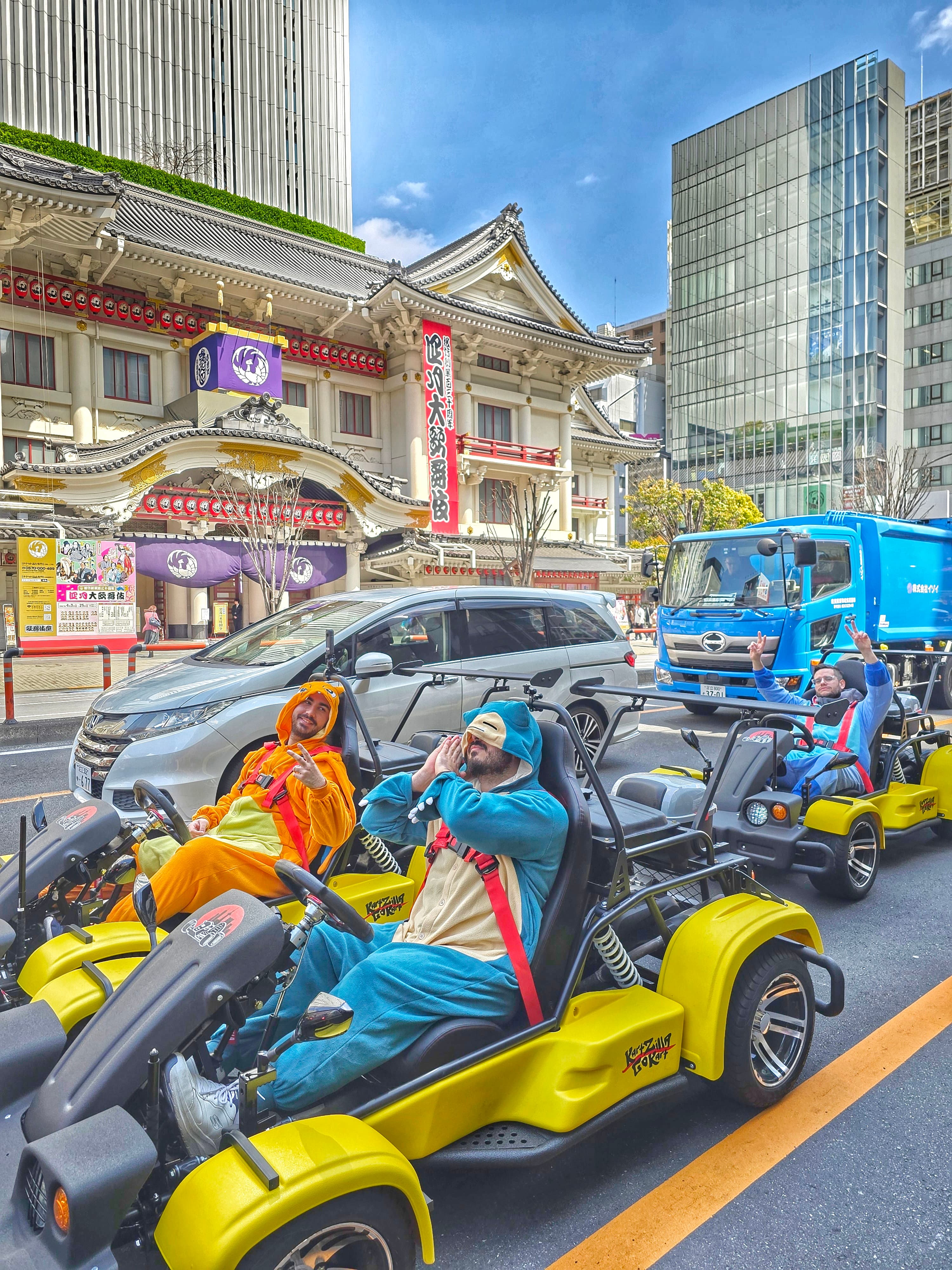 Tokyo Street Go-Kart Tour – Bay Route with Skytree, Ginza & Imperial Palace