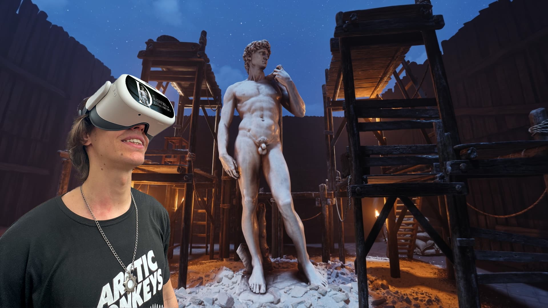 Michelangelo's David:  skip the line entry ticket & Virtual Reality experience 
