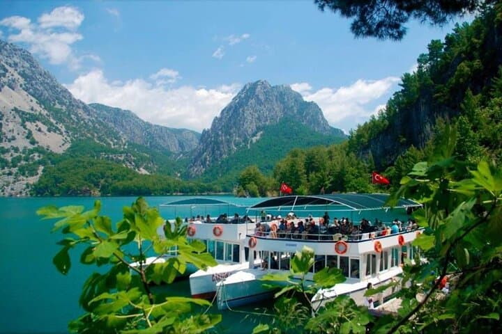 Green Canyon Boat Tour with Lunch and Soft Drinks from Antalya