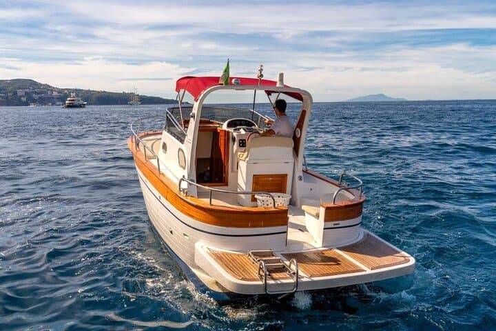 Private Boat Tour from Sorrento to Capri on a Classic Gozzo 7.50