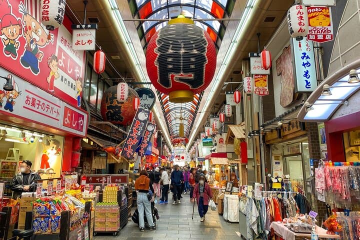 Osaka Walking Tour: Dotonbori, Kuromon Market & Street Food