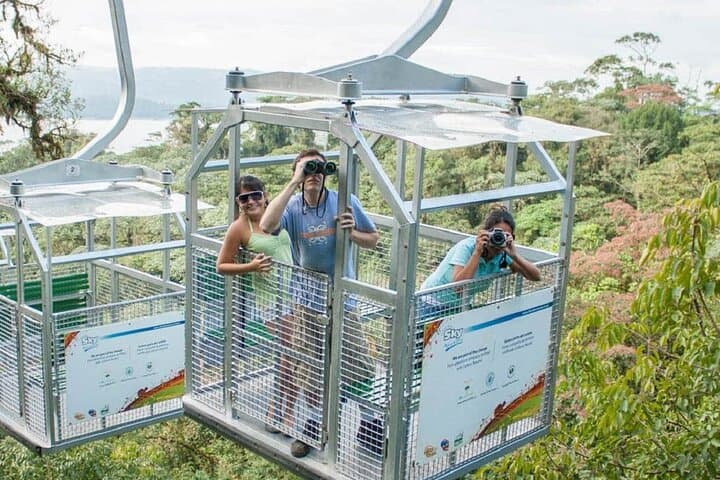 Arenal Volcano Skytram & Baldi Hot Springs Private Tour from San Jose