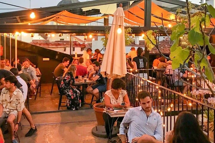 Rooftop Bar Crawl Madrid Experience