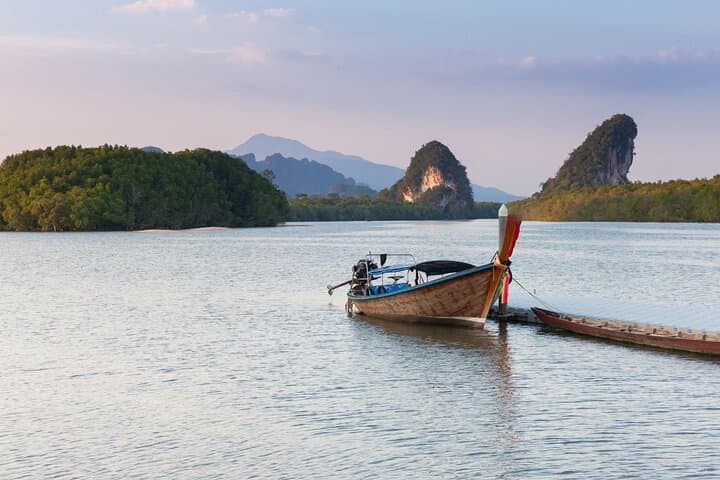 Krabi Sunset with Boat and Food Tasting at Night Market Tour