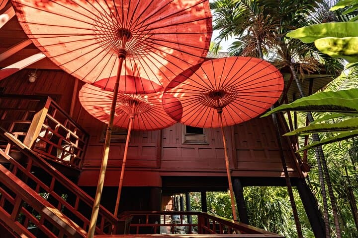 Jim Thompson House Museum Multilingual Tour with Private Transfer