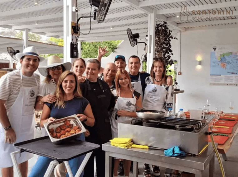 Santorini Cooking Class and Wine Tasting