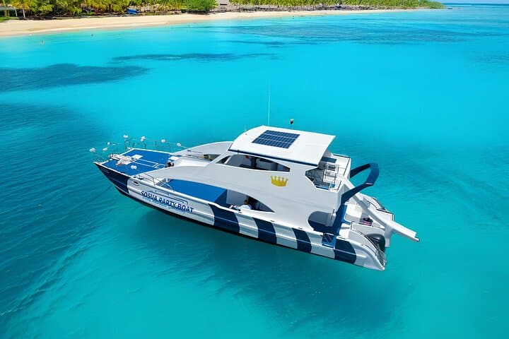 Puerto Plata Catamaran Cruise with Snorkeling, BBQ & Open Bar