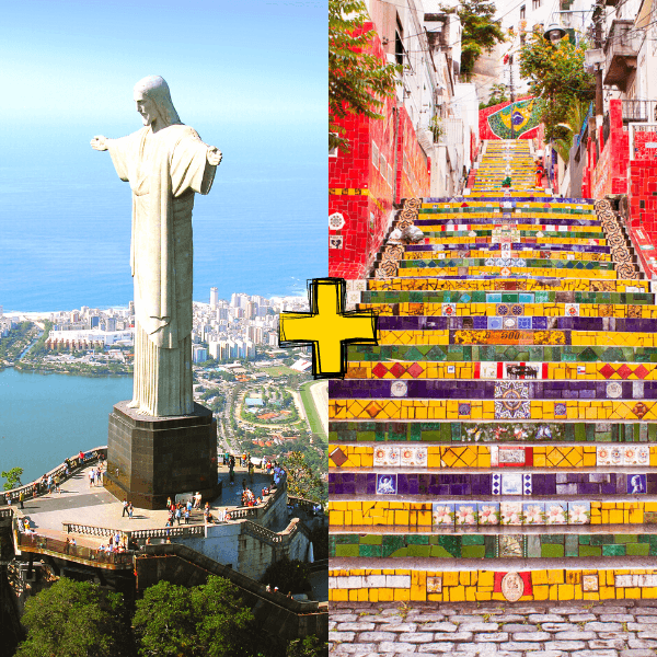 Christ the Redeemer with Santa Teresa and Selarón Steps Private Tour