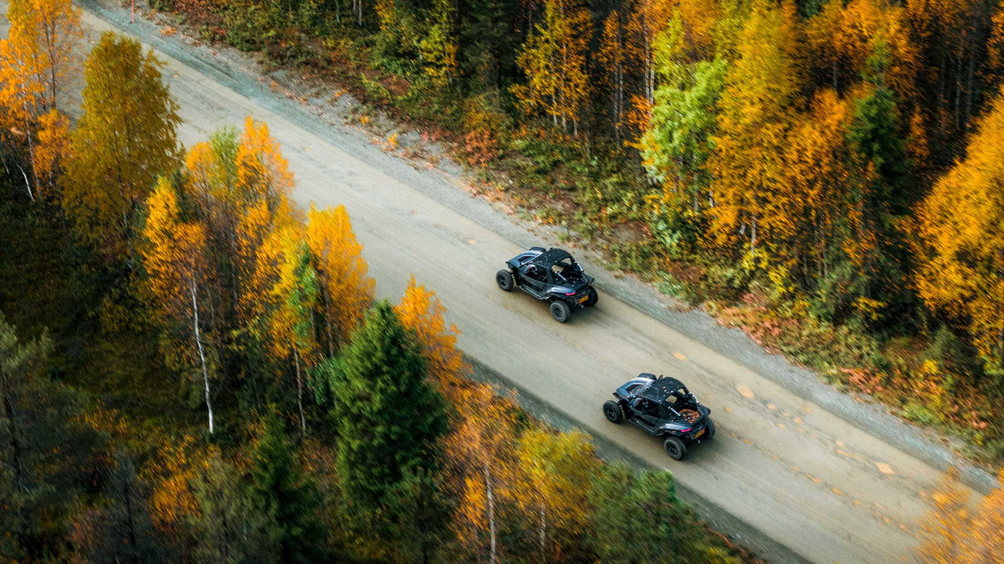 Private - Autumn ATV/ UTV Northern Lights Hunt in Levi