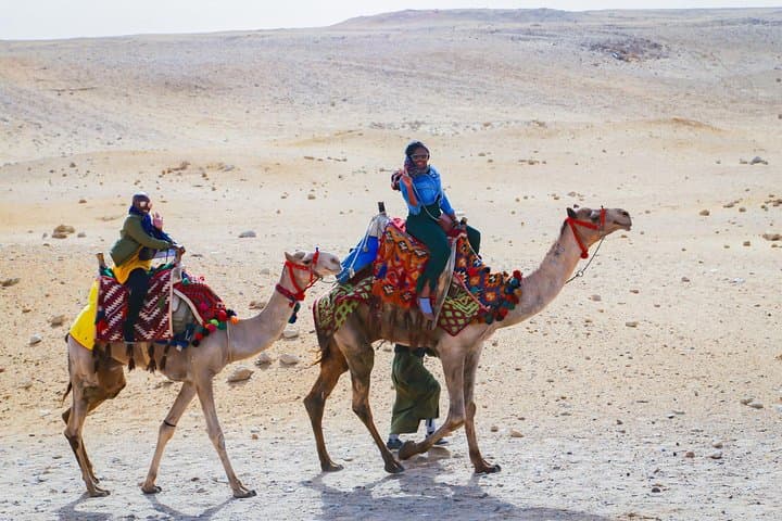 Giza Pyramids, Sphinx, Egyptian Museum, Local Market & Lunch