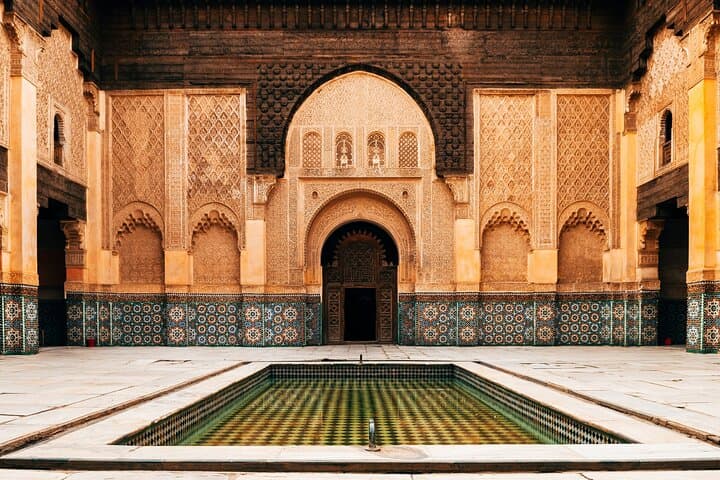 Marrakech: Ben Youssef & Secret Garden & Souks Guided Tour