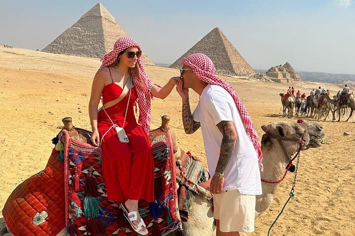 Giza Pyramids - Camel Ride - Quad Bike and Dinner Cruise on Nile