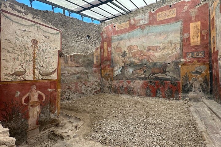 Pompeii and Vesuvius Tour from Positano Small Group