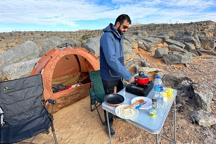 Jebel Shams Camping and Balcony Trekking