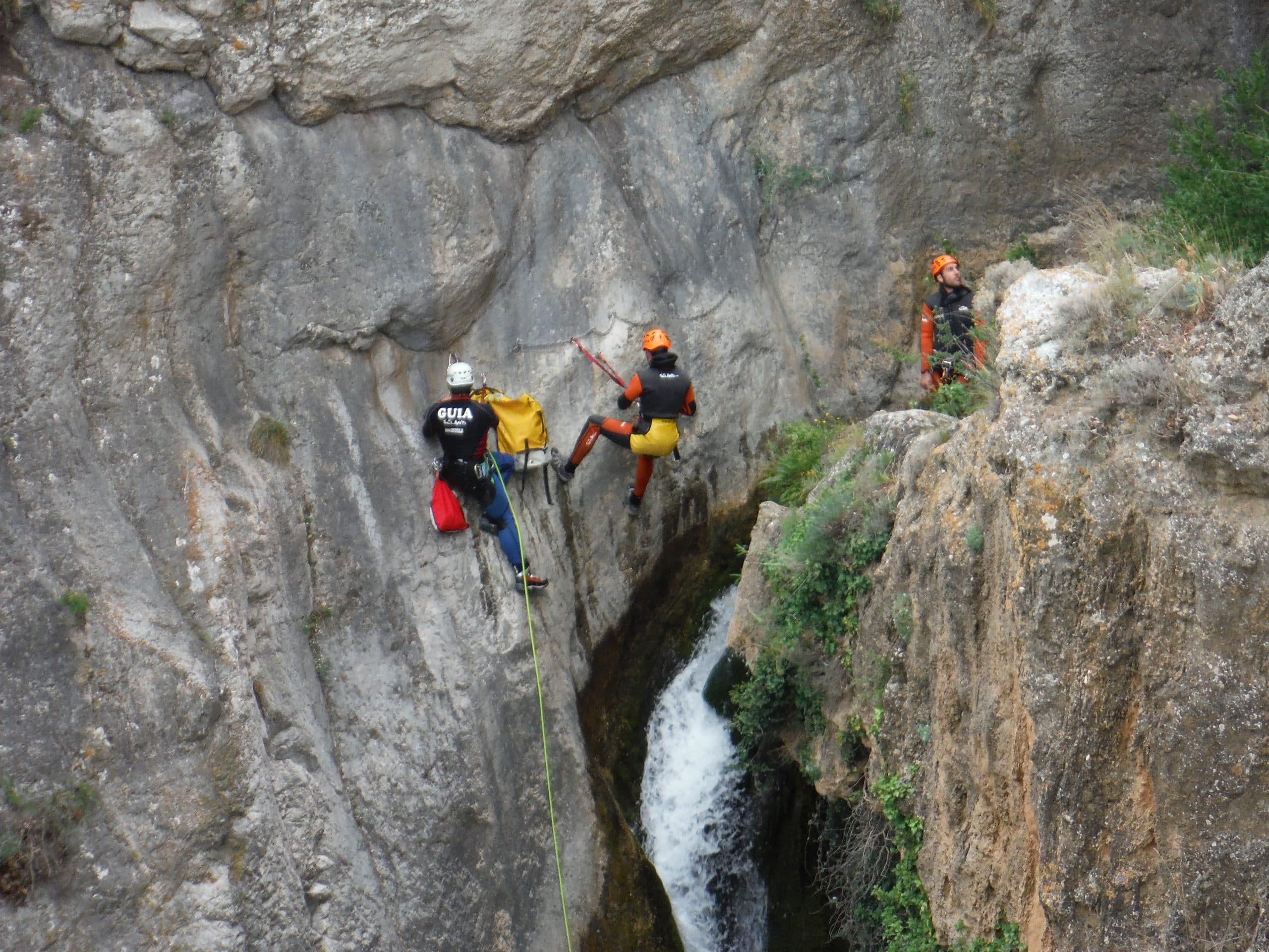 Barranco acuático en Teruel (Utrillas)