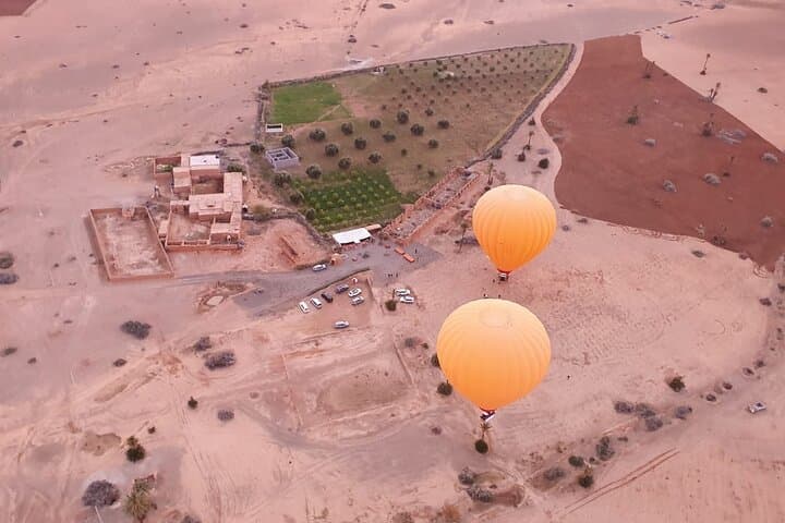 Half-Day Hot Air Balloon Flight of Atlas Mountains with Breakfast