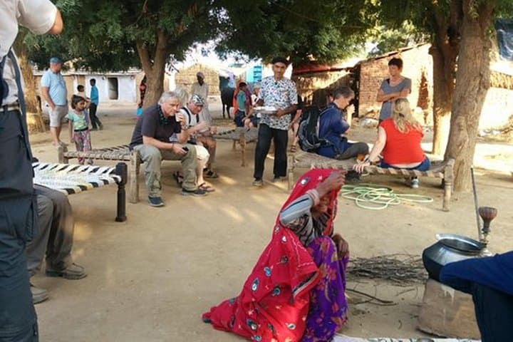 Kalakho Village Day Tour Including Rajasthani Traditional Lunch with Host Family