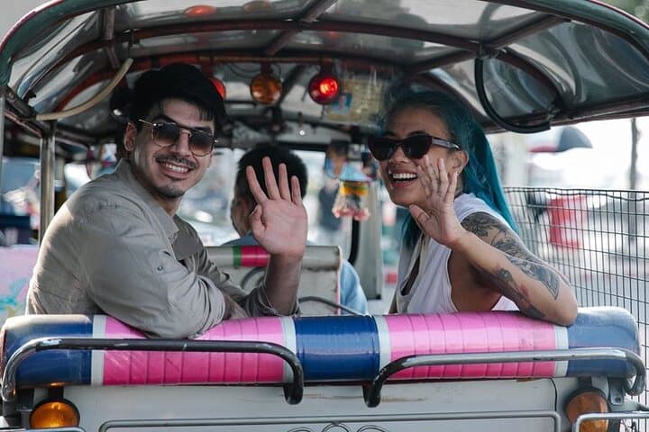 Tuk Tuk Street Food Tour Bangkok Night 5PM