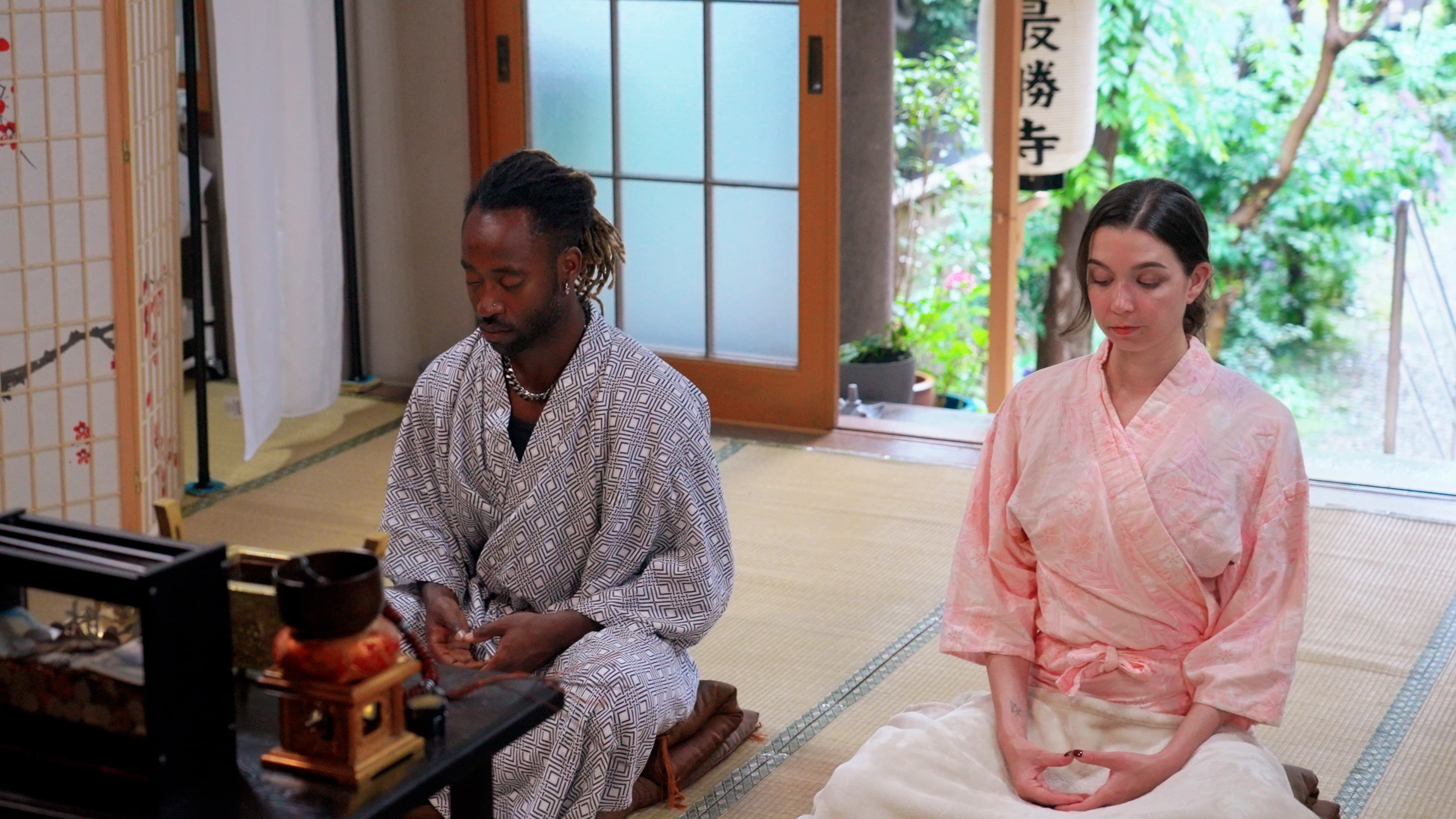 Osaka Temple：Zen Meditation & Matcha Experience <60minutes>
