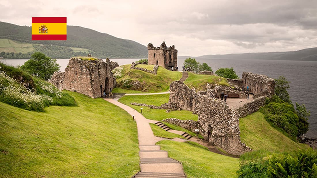 LN+INV-ES Inverness, loch Ness and Urquhart castle - Spanish Tour Guide