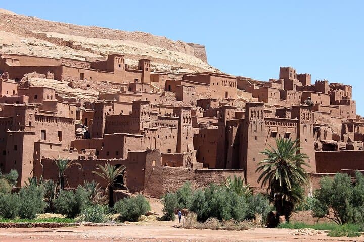 1-day private tour from Marrakech to Kasbah Ait Benhaddou & Telouet 