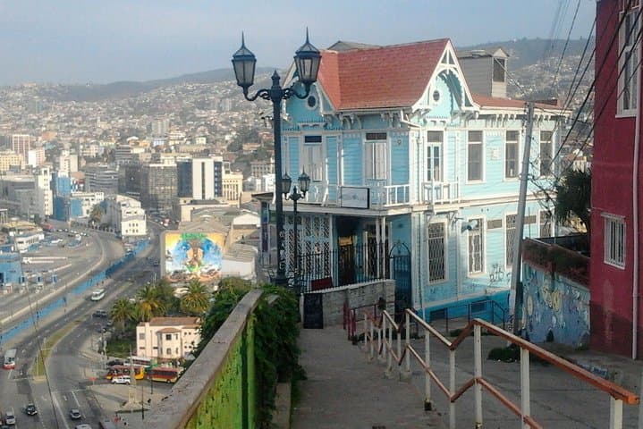 Valparaiso Private Tour with Wine Tasting from Santiago