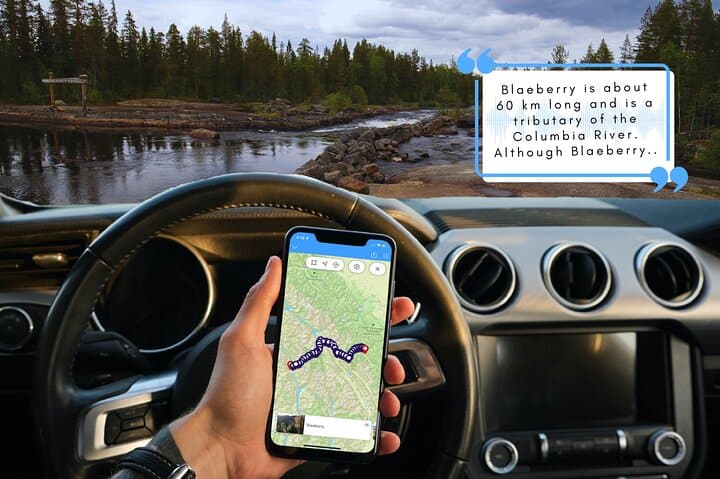 Smartphone Audio Driving Tour between Lake Louise & Revelstoke