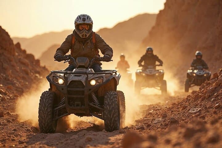 Sharm El Sheikh Desert Safari with Quad or Buggy, Dinner and Show