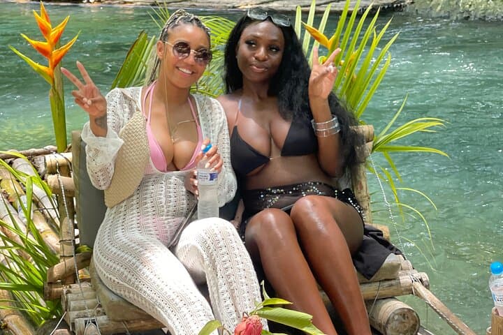 ATV and Bamboo Rafting With limestone foot massage and transport