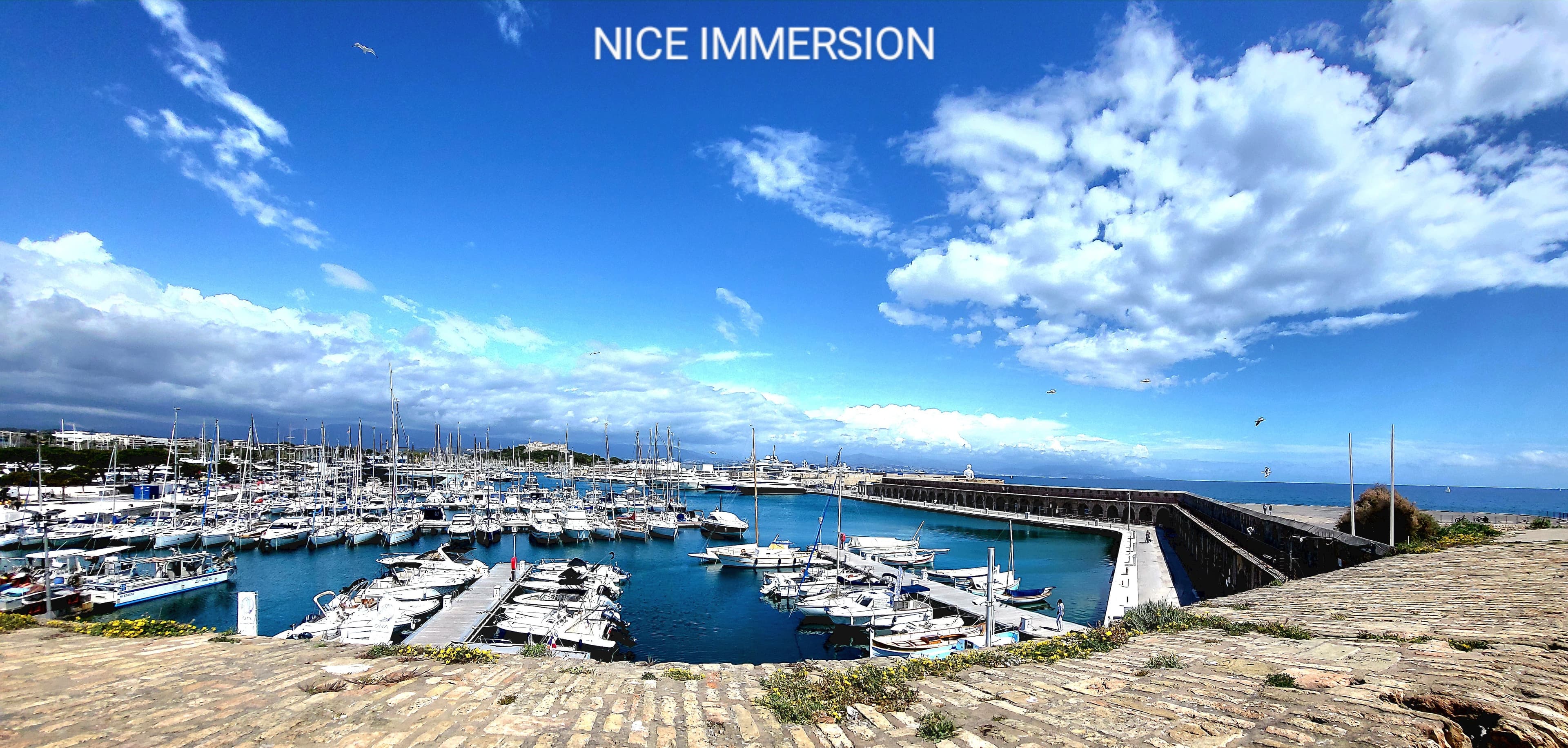 French Riviera Seaside, A day to visit the main attractions of the Côte d'Azur, on the Mediterranean coast (Cannes, Antibes, Monaco, Eze).