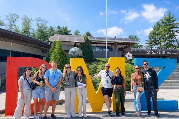 Small Group Tour to DMZ, Susp.Bridge&NKorea M. with Hotel Pickup