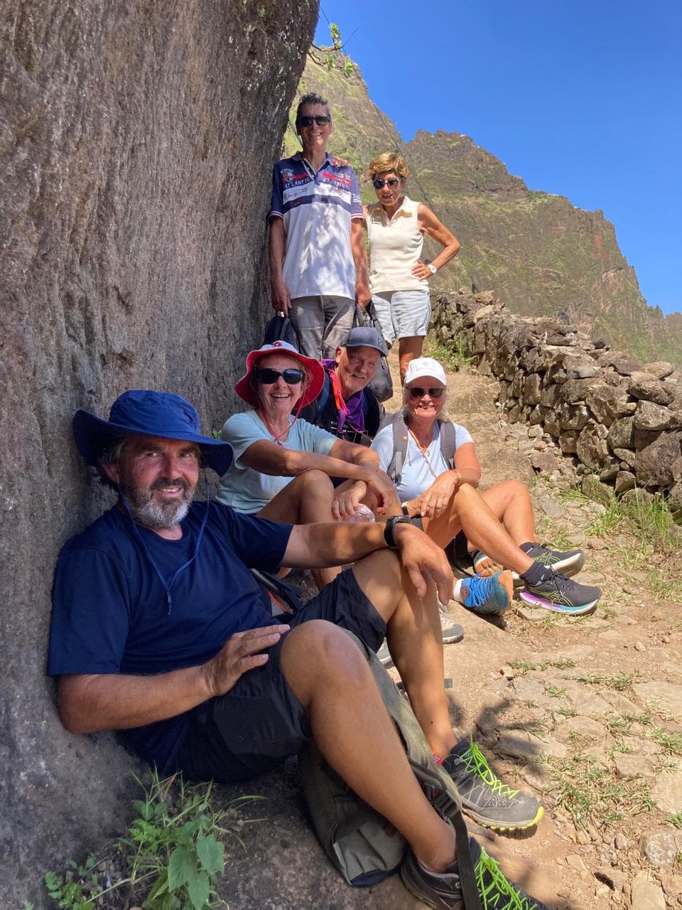 Santo Antão "Trek Signature"  faites du  cratère Cova à Cap de Ribeira, vallée de Paúl