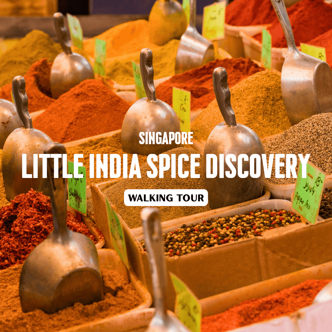 (Free eSIM) Singapore Little India Spice Discovery and Lunch Tour (Optional Perfume Making Workshop) 