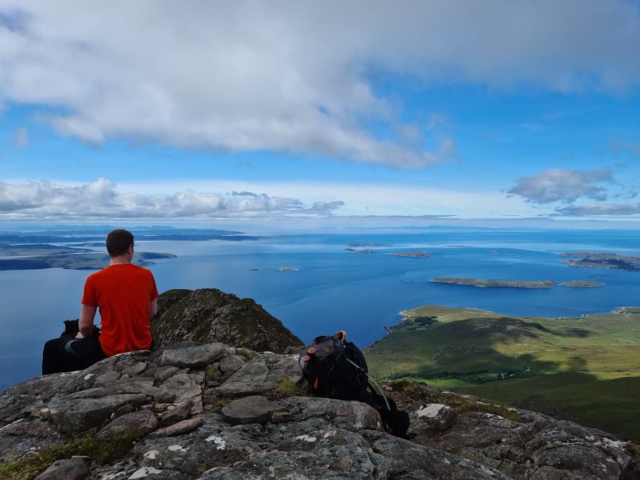 Ben More Coigach from West to East