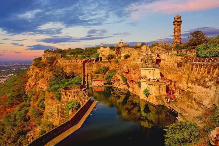 Private Day Tour UNESCO Chittorgarh Fort from Udaipur City
