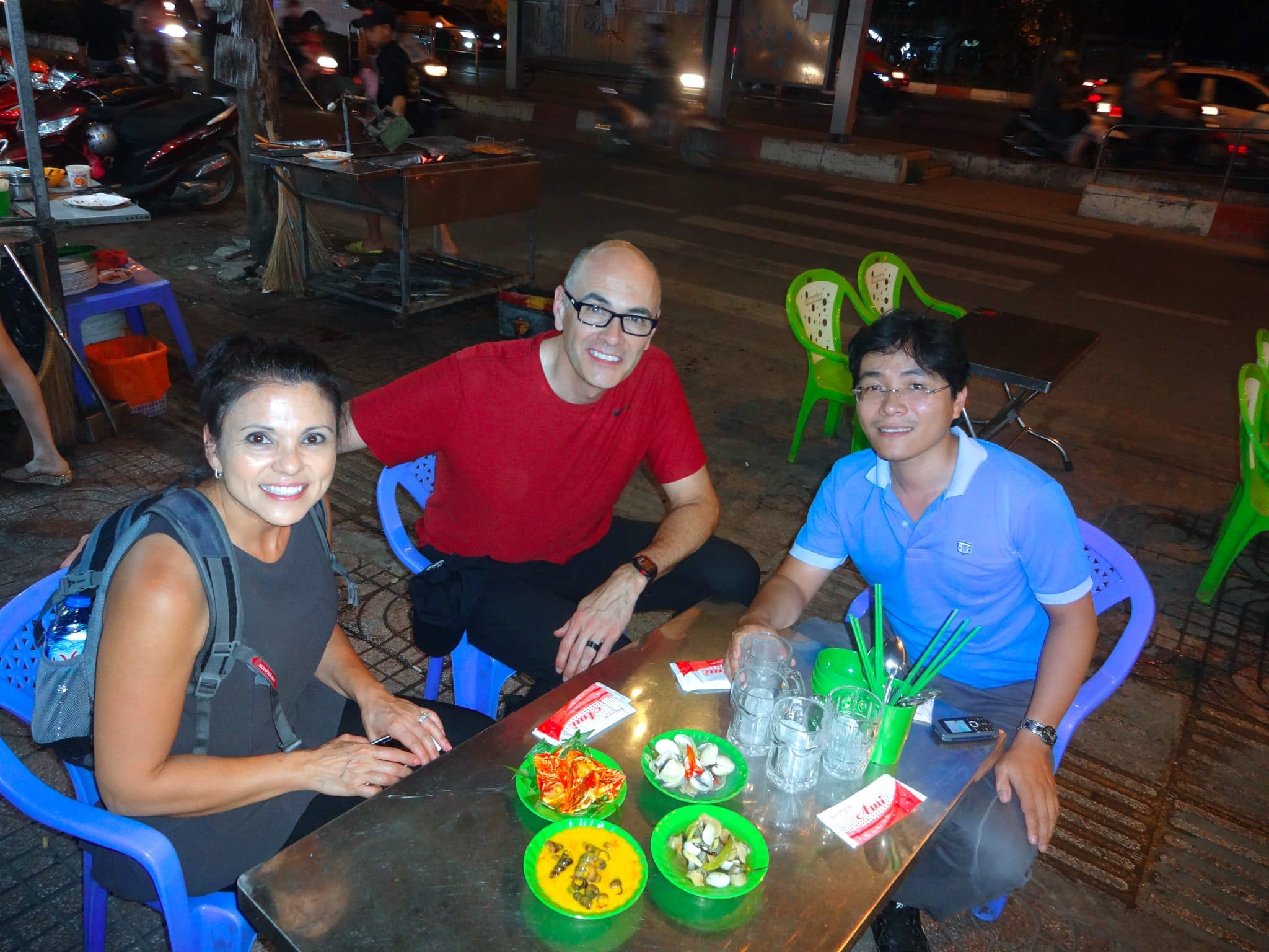 Saigon Food Tour By Night - Back Of A Motorbike