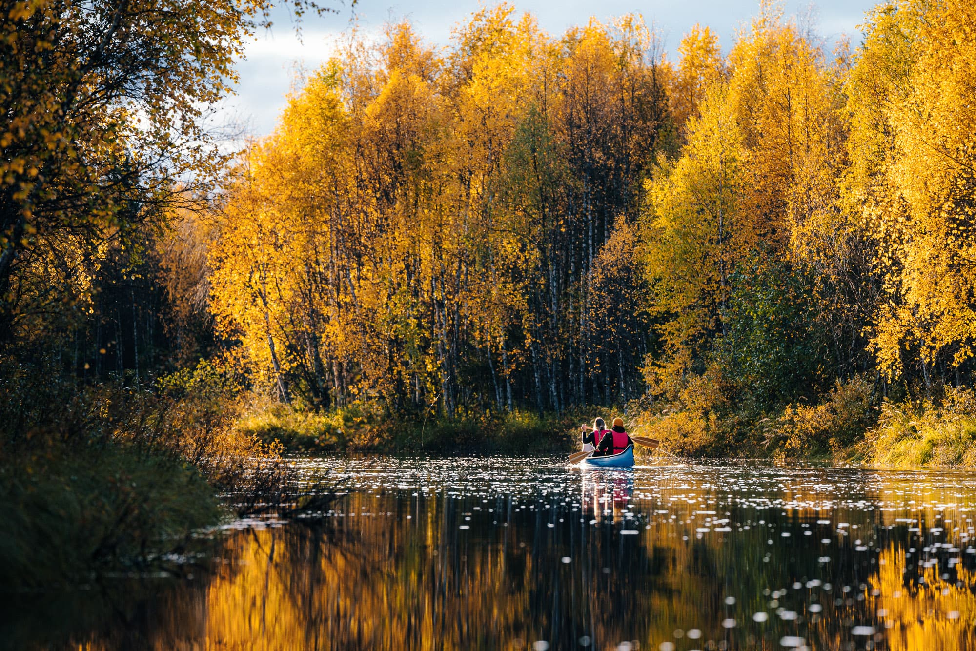 Private - Daytime Canoeing Experience in Levi