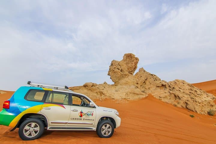 4x4 Hatta Safari to Fossil Rock & Honey Bee Garden visit with Breakfast