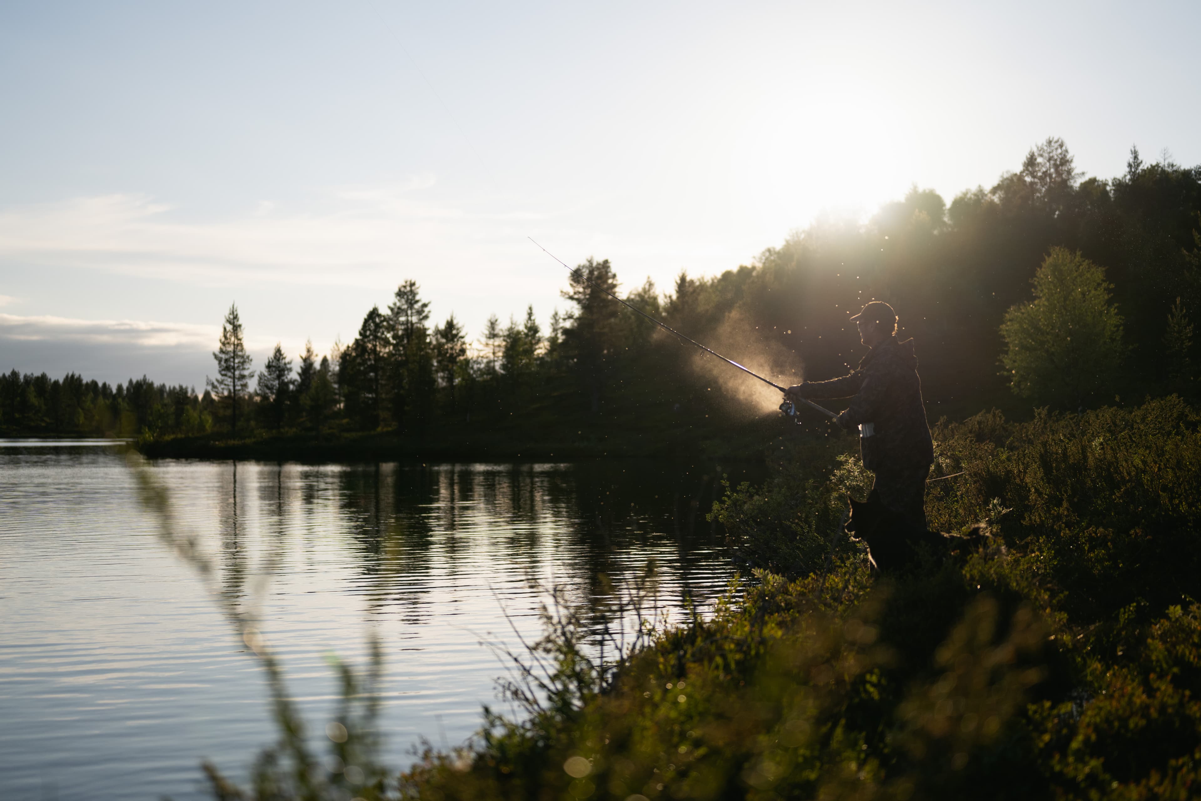 Nightless Night Fishing Trip in the Wilderness