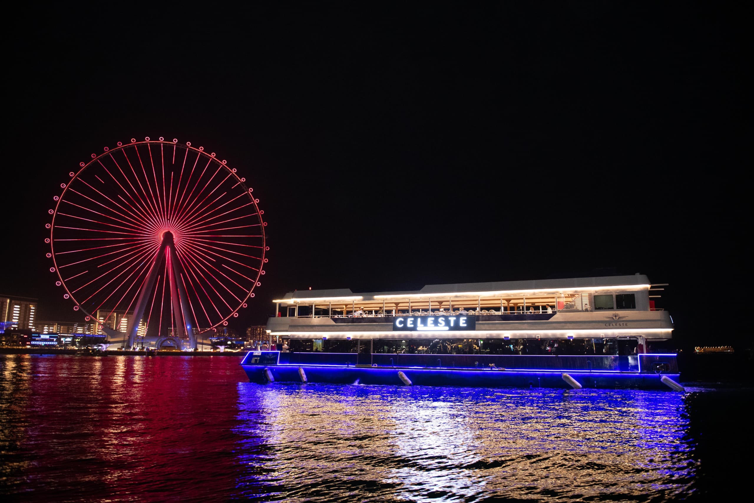 Dubai Marina: Luxury Dinner Cruise (Non Alcohol Package) - Upper Deck