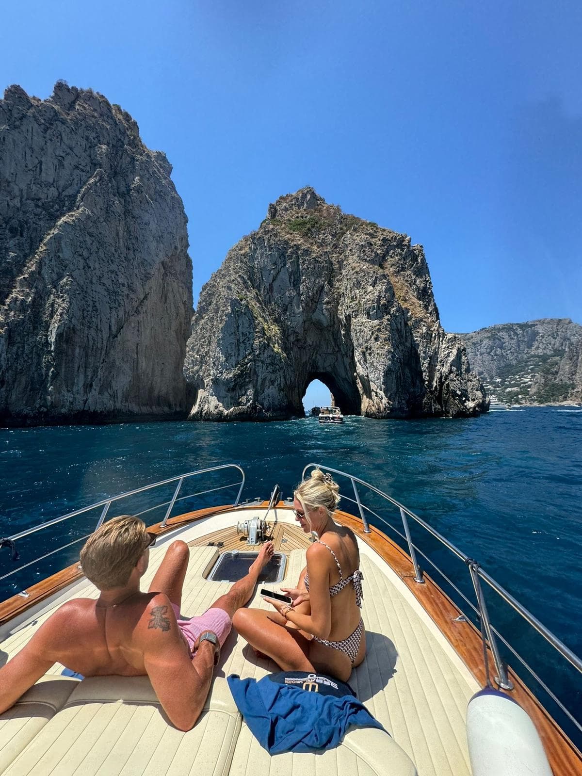 Private Capri Boat Tour from Positano