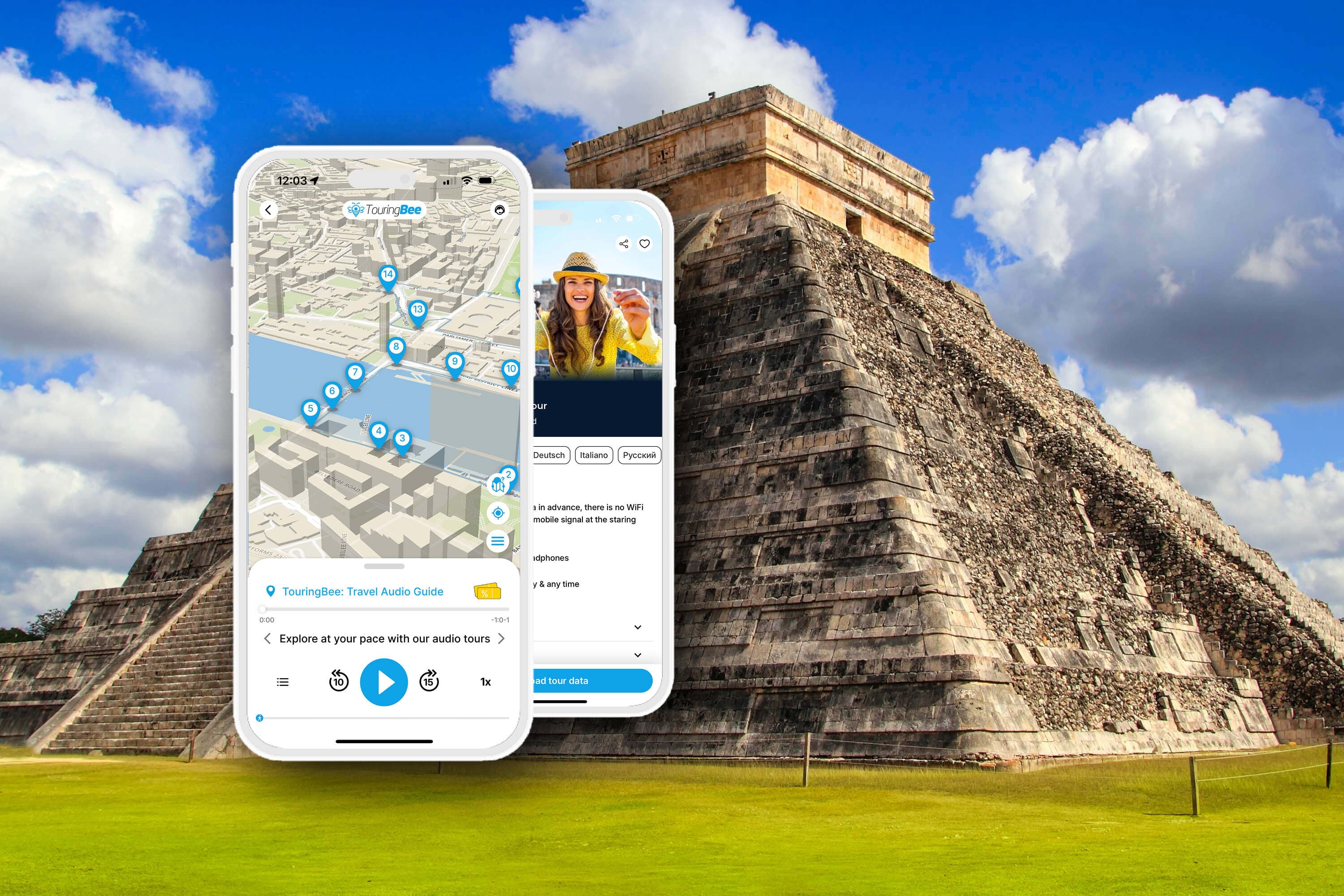 Chichen Itza Audioguide mobile app