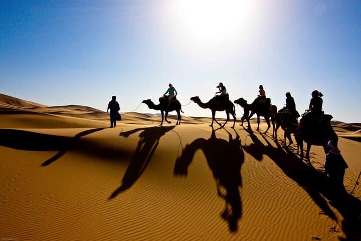 3-Day Merzouga Sahara with Camel Trek, Meals & Sandboarding