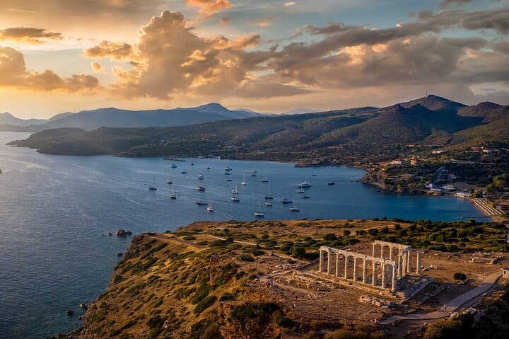 Cape Sounion, Temple of Poseidon, Athenian Riviera Private Tour