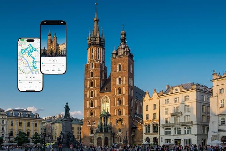 Self-Guided Walk along the Royal Route of Krakow Old Town