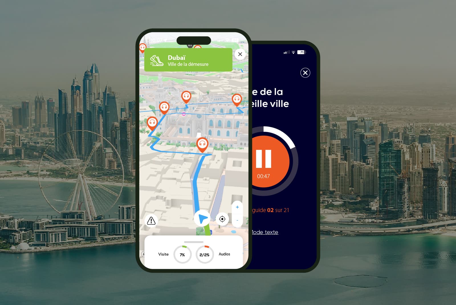 Dubai: 1-Hour Audio Guided Walking Tour - 9 Audio Commentaries